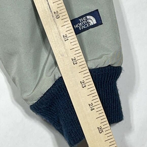North‎ Face Jacket Women Size Medium Made in the USA Gray Blue Full Zip - Picture 12 of 12